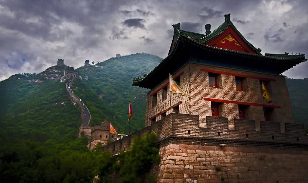 Ming Tomb At The Great Wall Of China