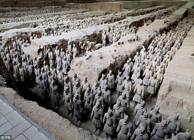More Than 6000 Terracotta Warriors Unearthed In The Enormous Main Pit