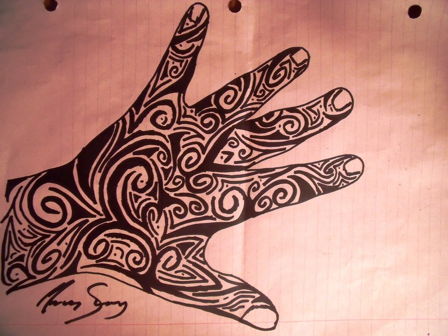 Design Tattoo Hand 6