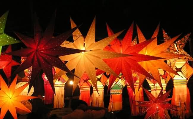 Paper Lanterns Decoration Idea For Diwali