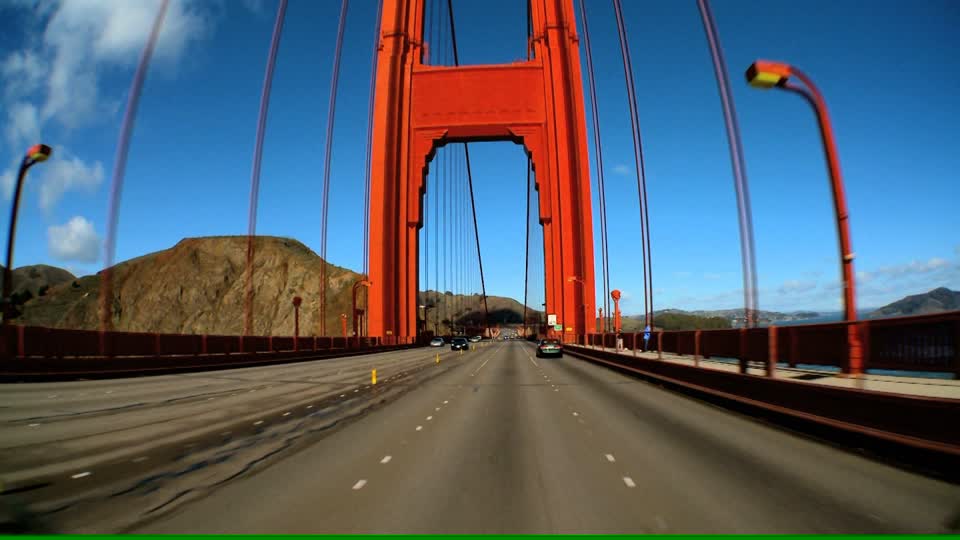 Roadway Of Golden Gate Bridge