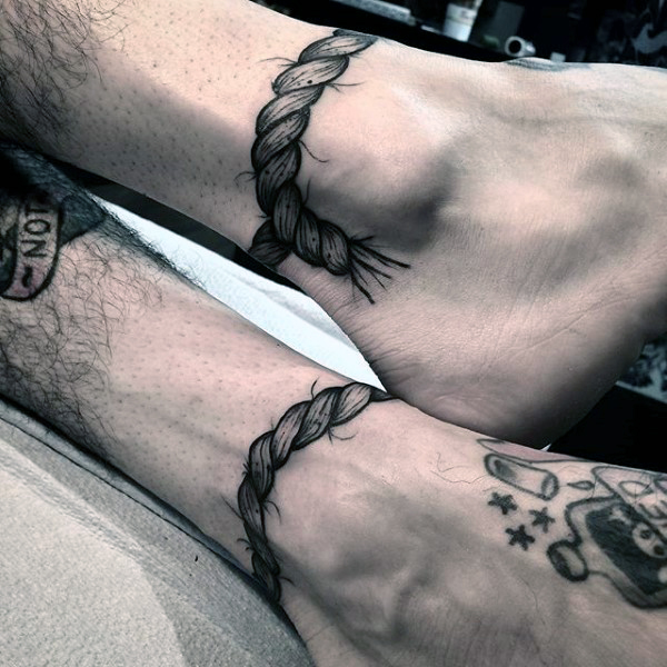Rope Tattoos On Ankle