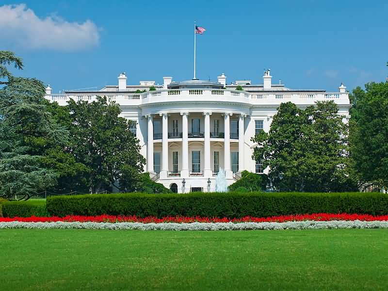 Southern Facade Of White House