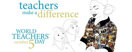 Teachers Make A Difference World Teachers Day October 5