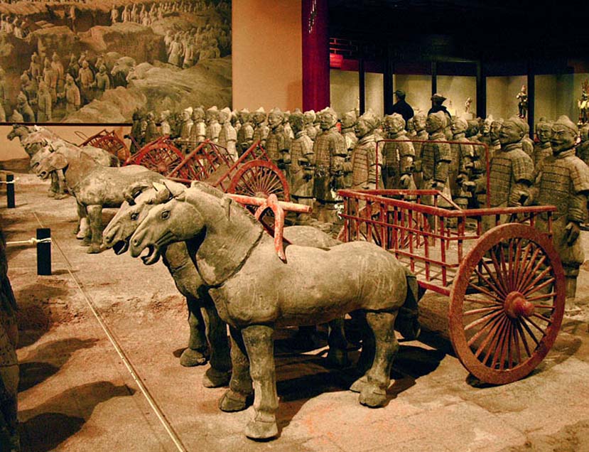 Terracotta Warriors And Chariot