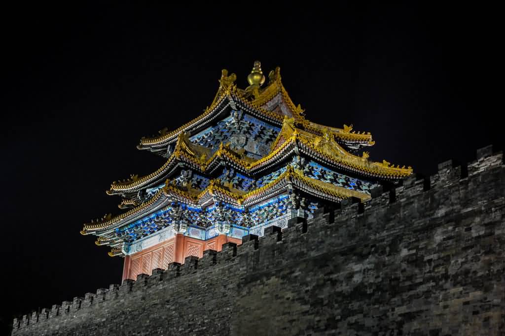 The Forbidden City At Night Time By Studio5Graphics