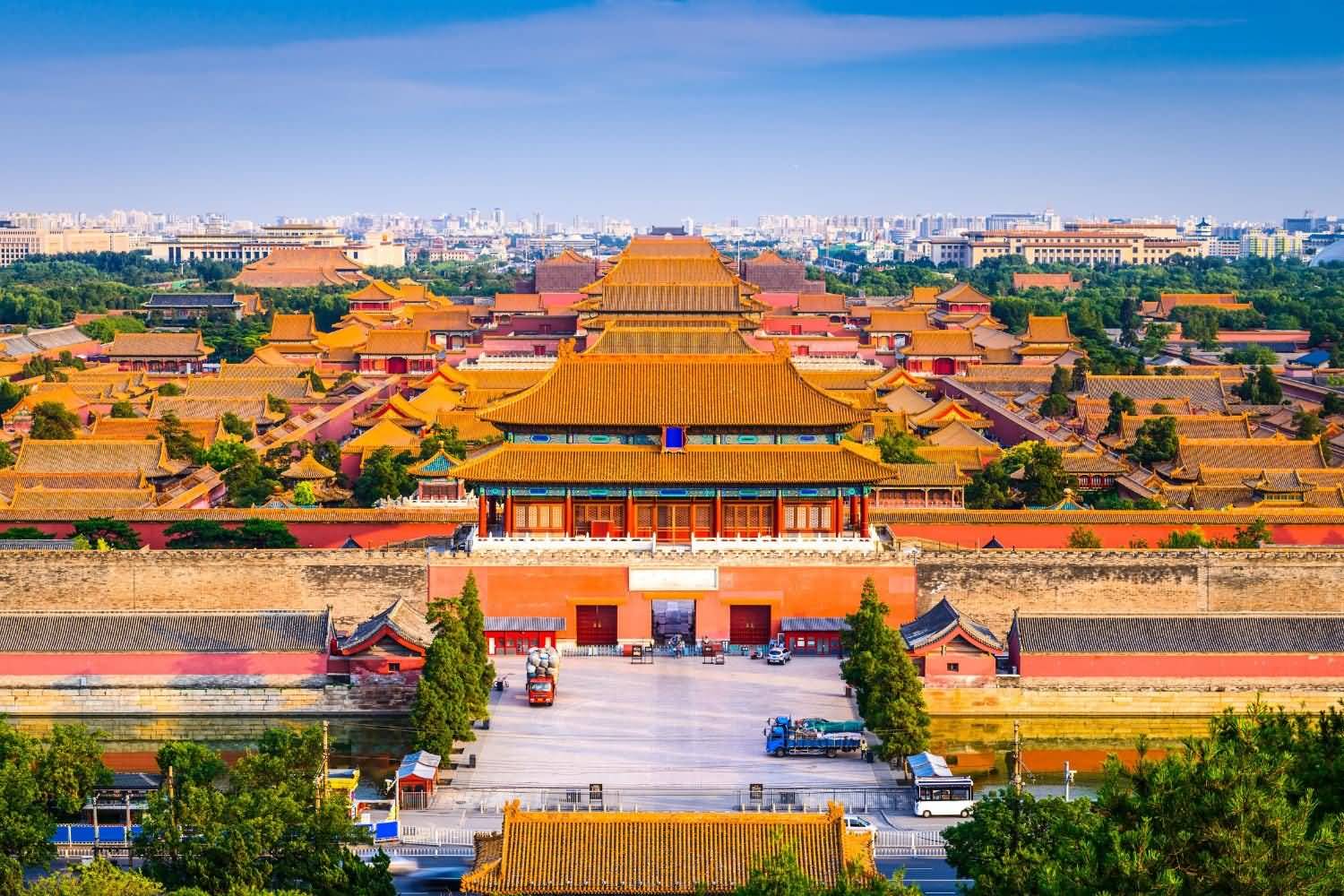 The Forbidden City In Beijing