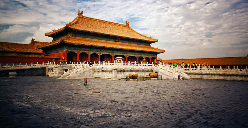 The Forbidden City Side View