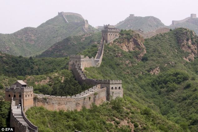 The Great Wall Of China North Of Beijing