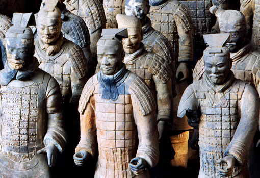 The Terracotta Army Soldiers