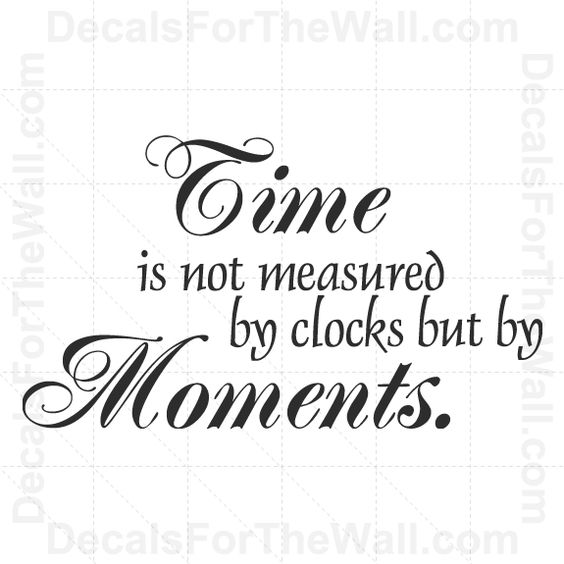 Time is Not Measured by Clocks but by Moments