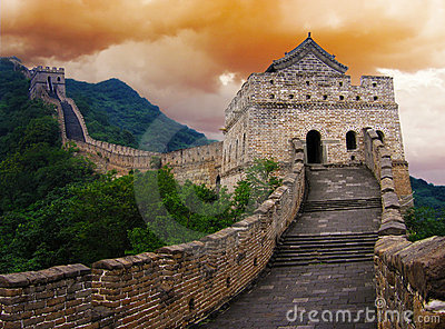 Tomb At The Great Wall Of China