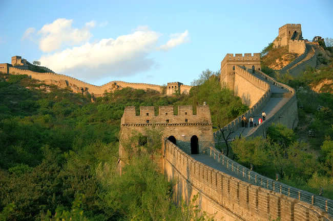 View Of Great Wall Of China