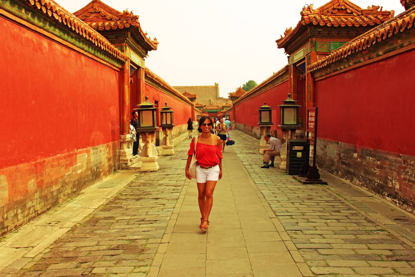 Walk Inside Forbidden City Of Beijing