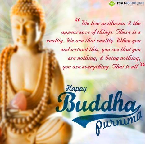 We Live In Illusion & The Appearance Of Things. Happy Buddha Purnima