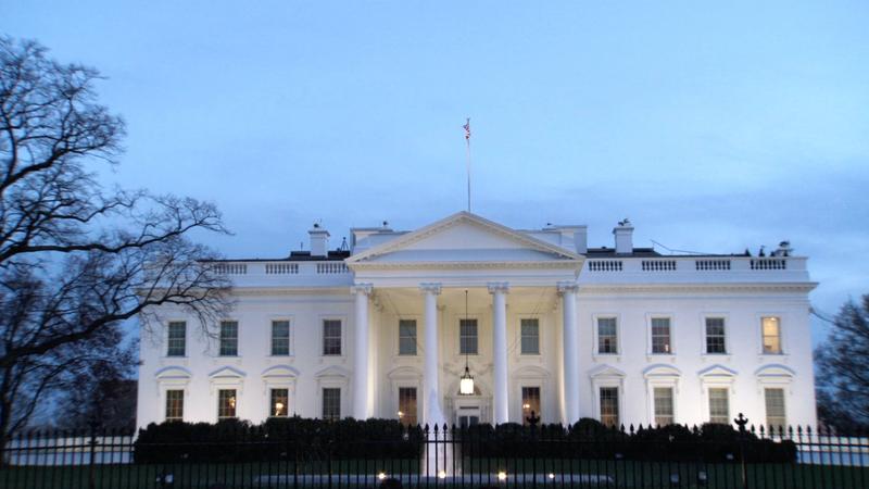 White House At Dusk