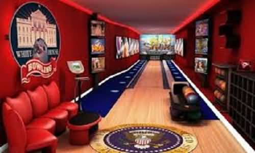 White House Bowling Lane Inside Picture