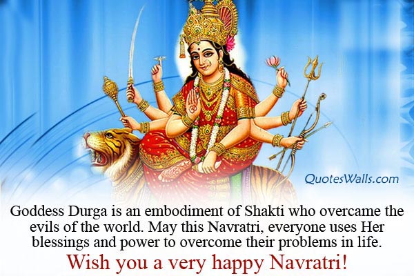 Wish You A Very Happy Navratri