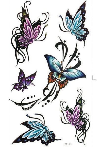 Wonderful Butterfly Tattoos Design