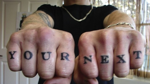 Your Next Knuckle Tattoo For Men