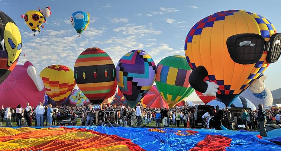 Adorable Balloons At Albuquerque Balloon Festival