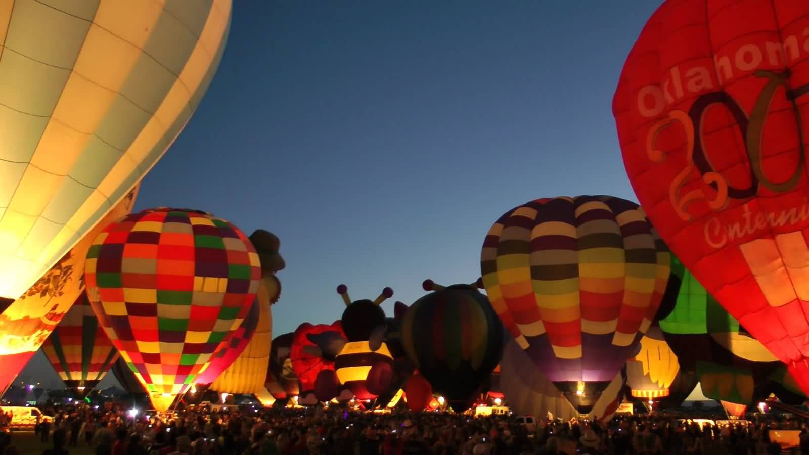 Albuquerque Balloon Festival In New Mexico