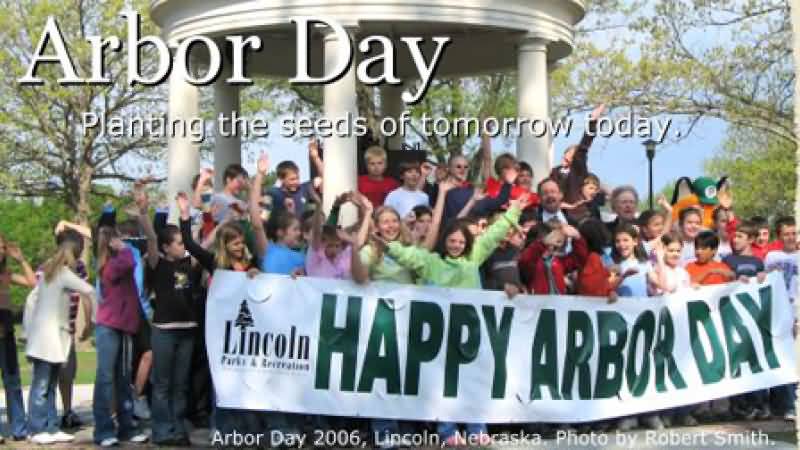 Arbor Day Planting The Seeds Of Tomorrow Today Parade Picture