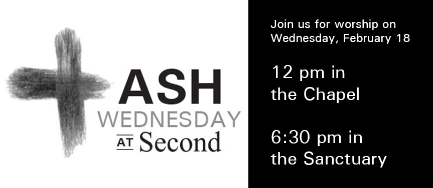 Ash Wednesday At Second