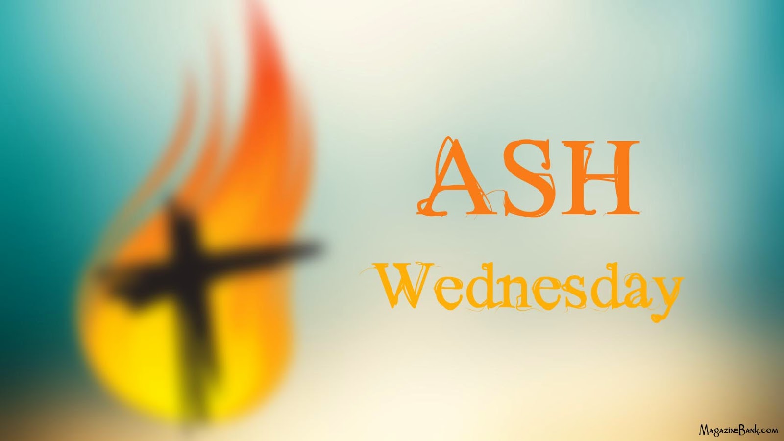 Ash Wednesday Greetings Wallpaper