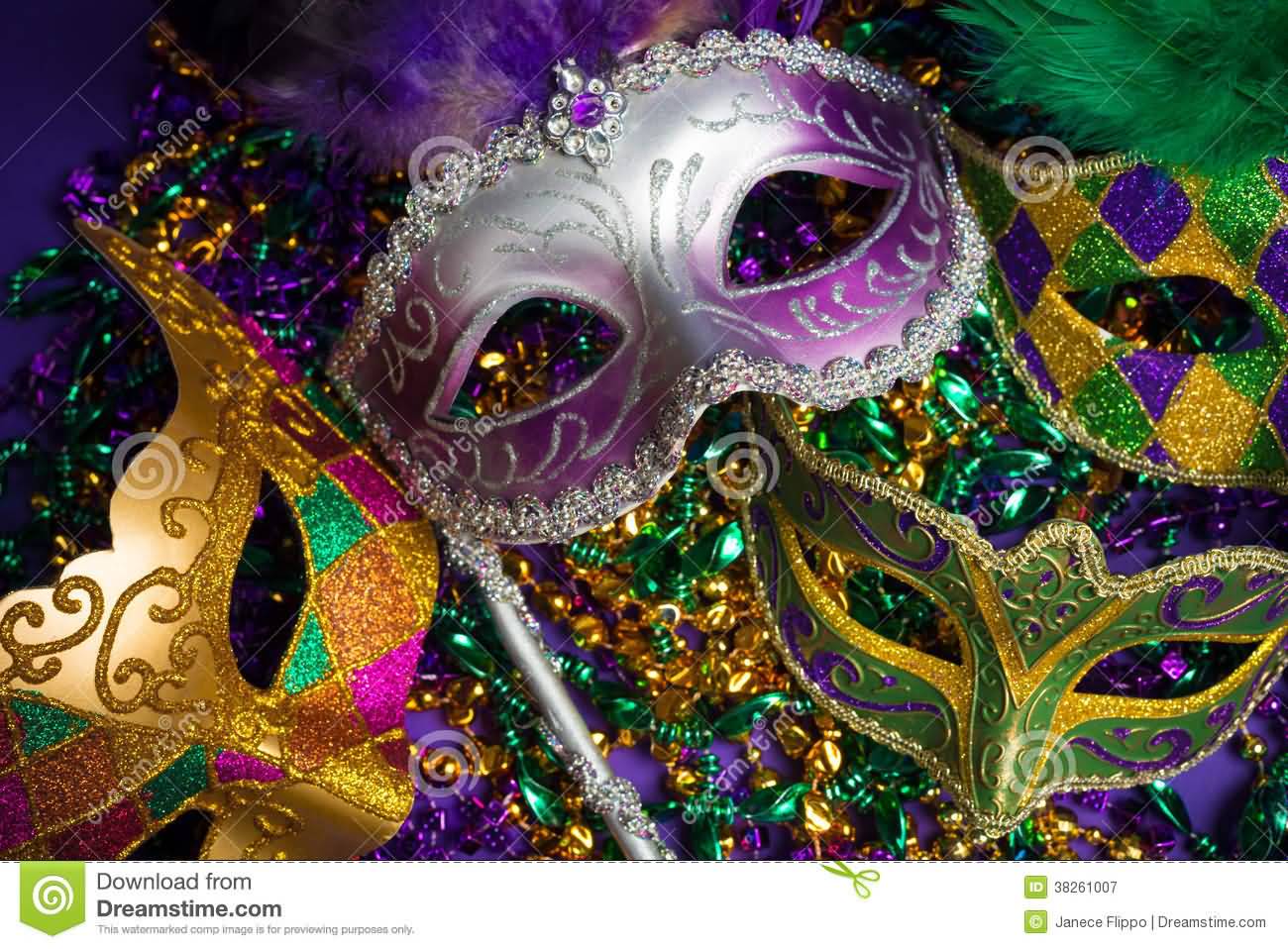 Assorted Mardi Gras Mask