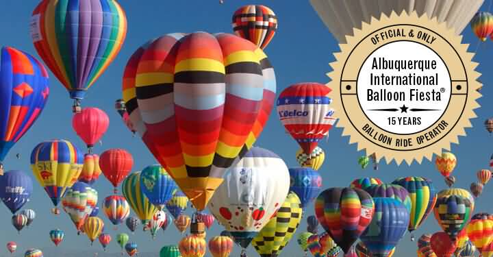 Balloons Rides At The Albuquerque Balloon Festival