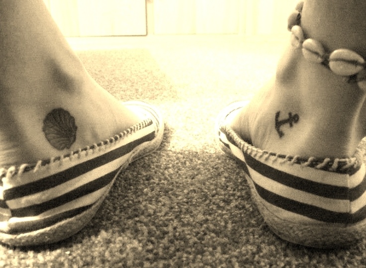 Beautiful Inner Ankle Tattoos For Girls