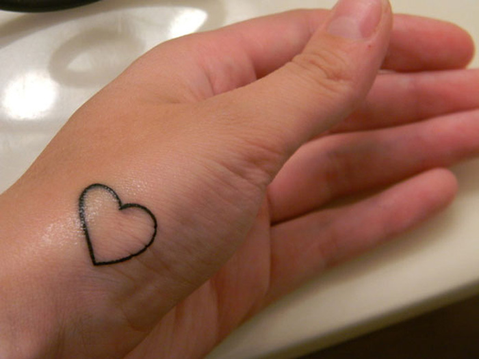 15+ Heart Hand Tattoos For Women