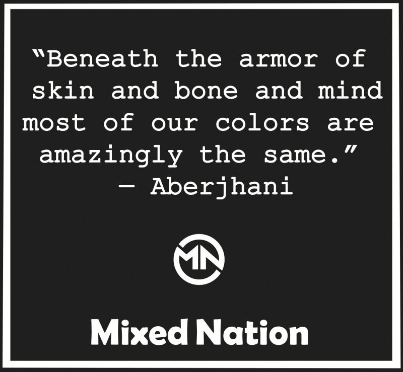 Beneath The Armor Of Skin And Bone And Mind Most Of Our Colors Are Amazingly The Same. Aberjhani