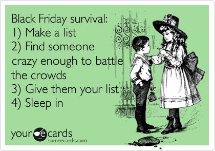 Black Friday Survival