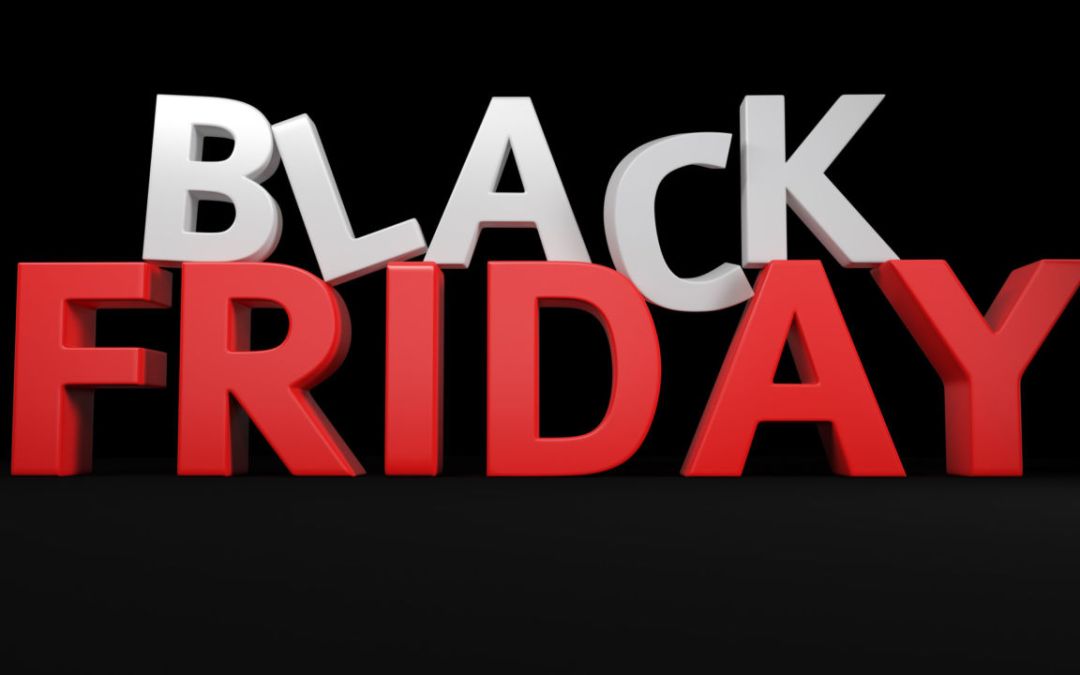 Black Friday White And Red Text Picture