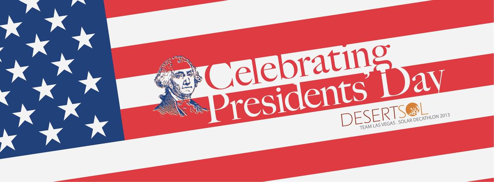 Celebrating Presidents Day Facebook Cover Photo