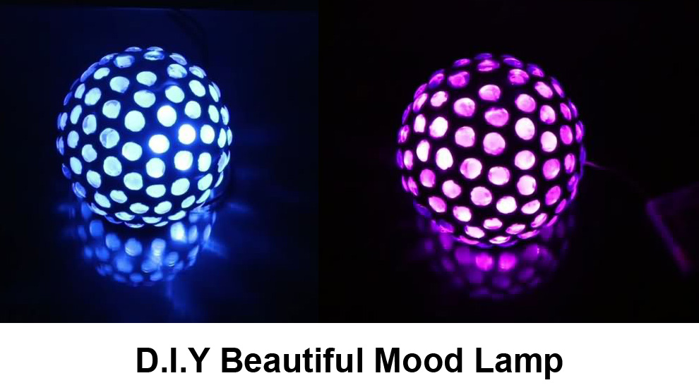 D.I.Y Beautiful Mood Lamps
