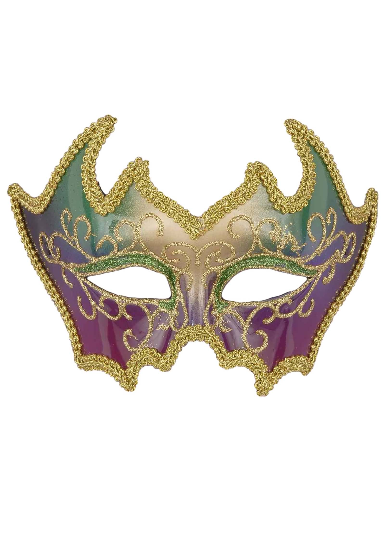 Deluxe Mardi Gras Mask