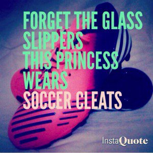 Forget The Glass Slippers, This Princess Wears Cleats