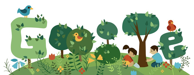Google Doodle For Arbor Day