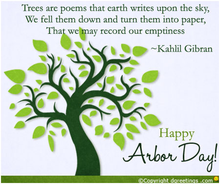 Happy Arbor Day Quote