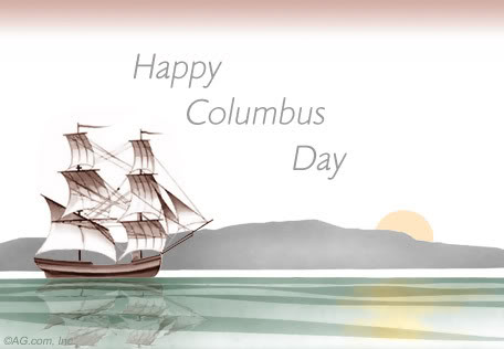 Happy Columbus Day Image