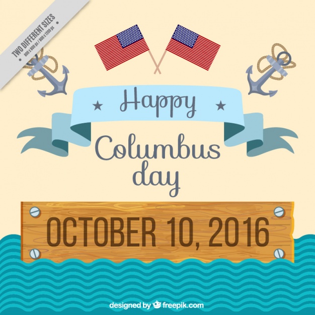Happy Columbus Day October 10, 2016