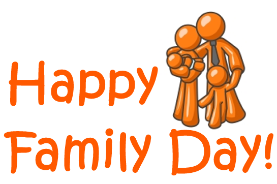 Happy  Family Day Clipart
