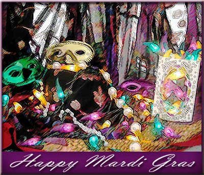 Happy Mardi Gras Card Picture