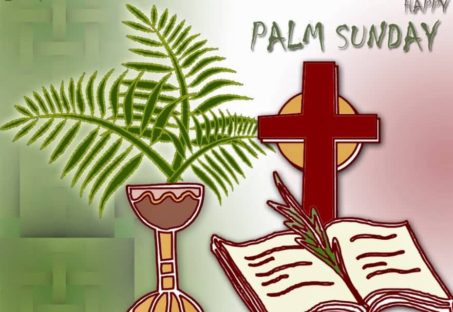 Happy Palm Sunday Clipart
