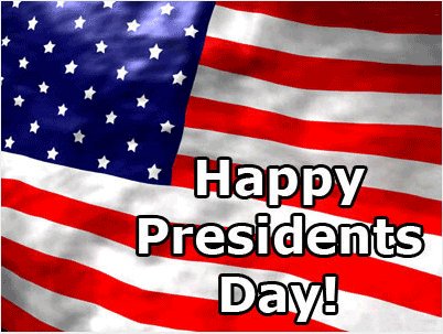 Happy Presidents Day 2017 American Flag In Background