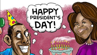 Happy Presidents Day Funny Cartoon Picture