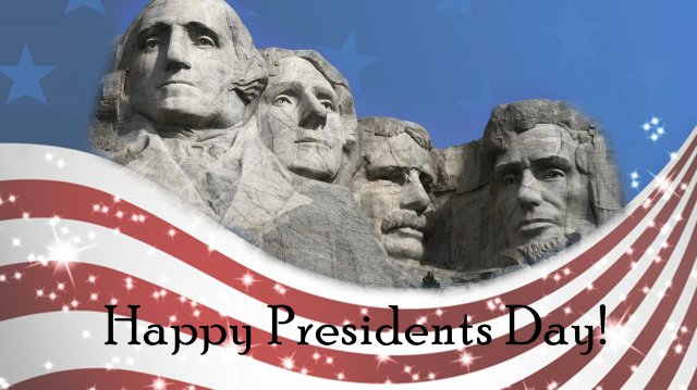 Happy Presidents Day Mount Rushmore Memorial Picture